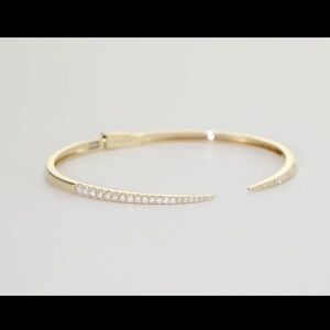 Diamond Claw Cuff by Ring Concierge